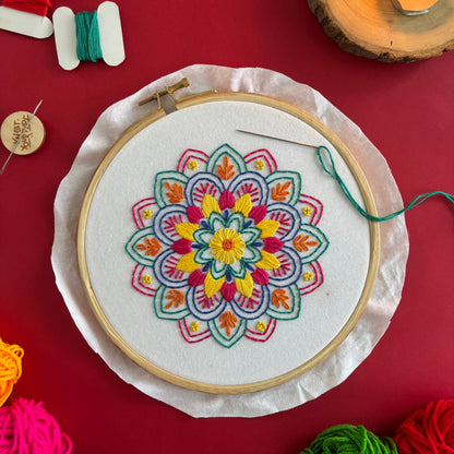 Beginner's Friendly DIY Embroidery Learning Kit