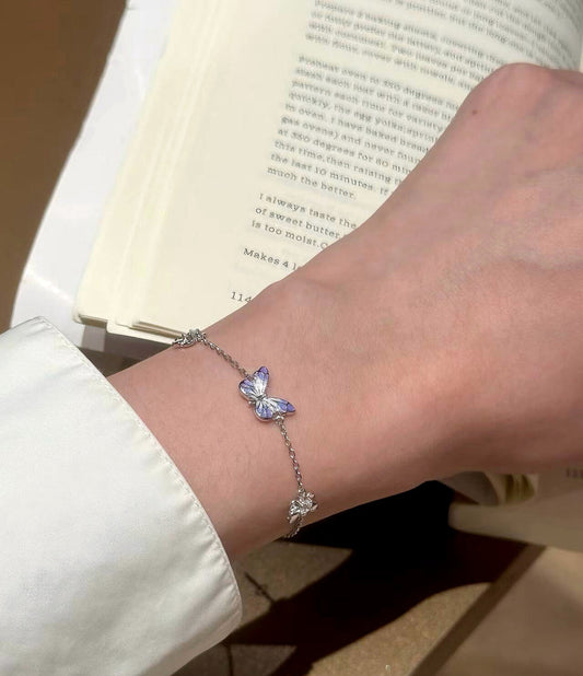 Luminous Dream Blue Butterfly bracelet