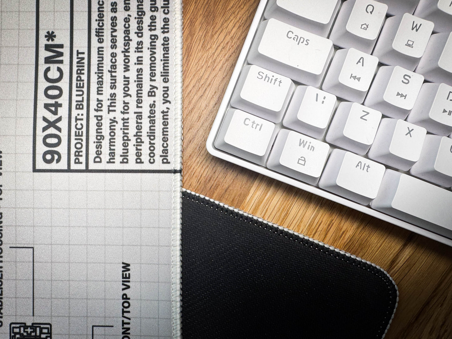Puzzle Blueprint Mousepad