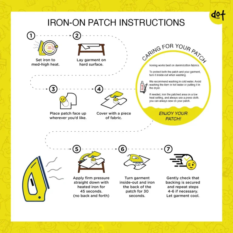 Embroidered Iron-On Patch