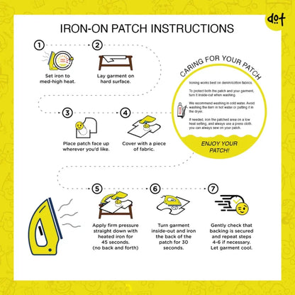 Embroidered Iron-On Patch