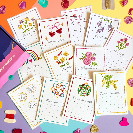 DIY 2026 Calendar Kit
