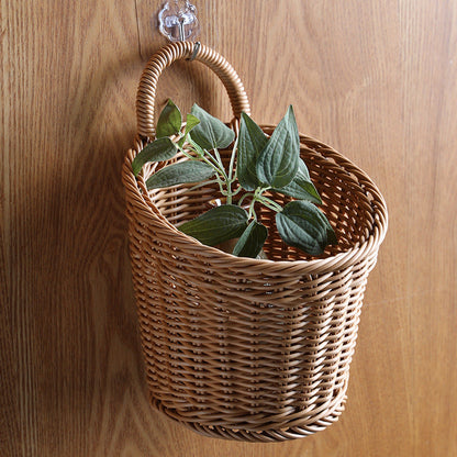 Wall Hanging Storage Basket for Kitchen