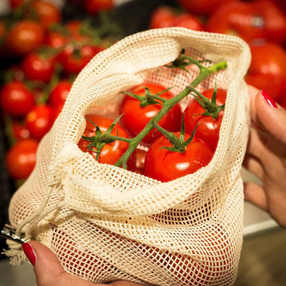 Cotton Reuseable Vegetables Bags