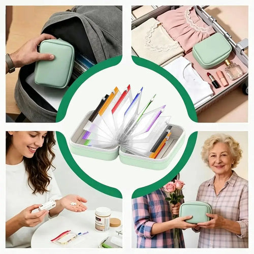 Waterproof Pill Organizer Pouch Set
