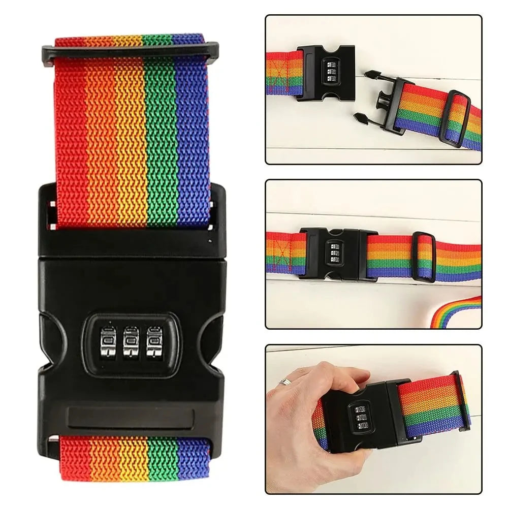 Adjustable Luggage Strap with Buckle