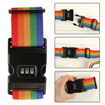 Adjustable Luggage Strap with Buckle