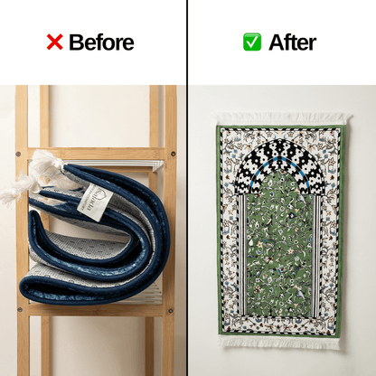 Wall-Mounted Prayer Mat Holder