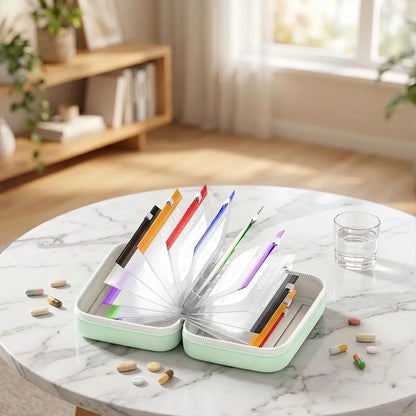 Waterproof Pill Organizer Pouch Set
