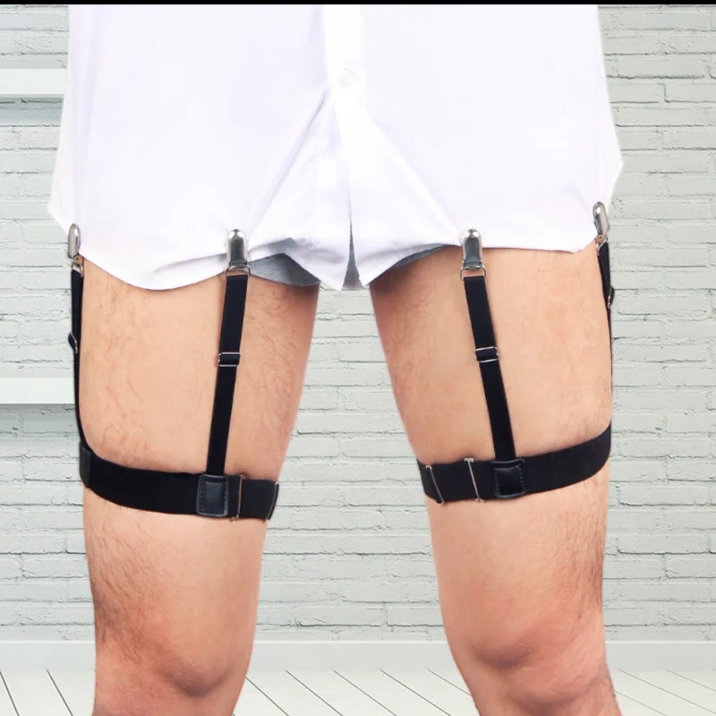 Adjustable Elastic Shirts Tucker (PAIR OF 2 )