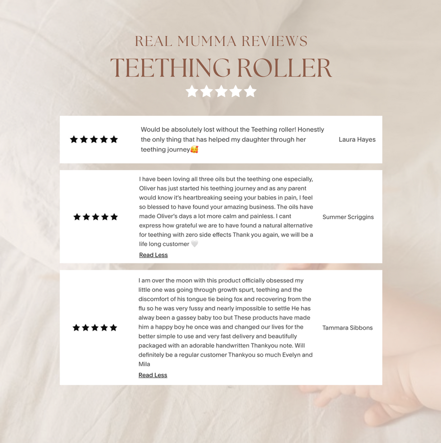 Teething Natural Pain Relief Roller