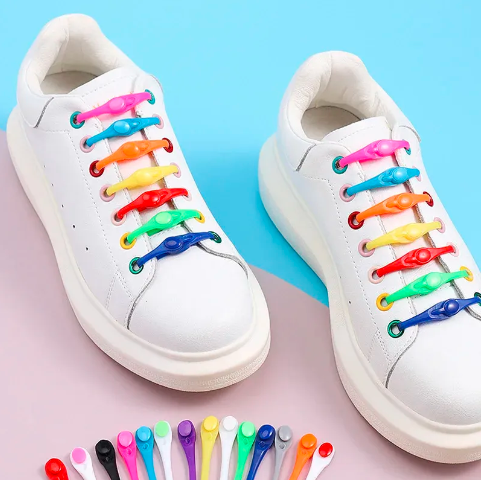 Lazy Silicone Shoelaces (Pack of 20 )