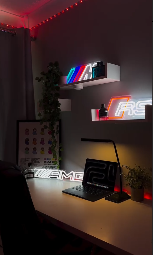 Luxe Acrylic Neon Motors Edition