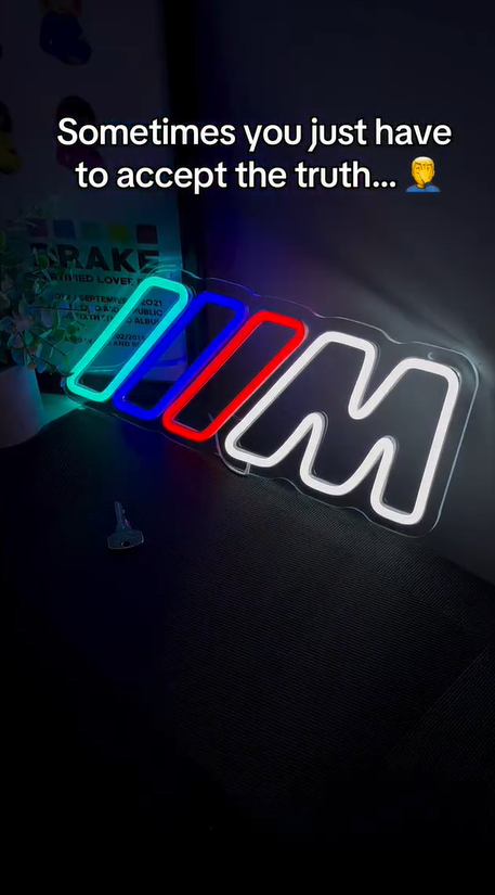 Luxe Acrylic Neon Motors Edition