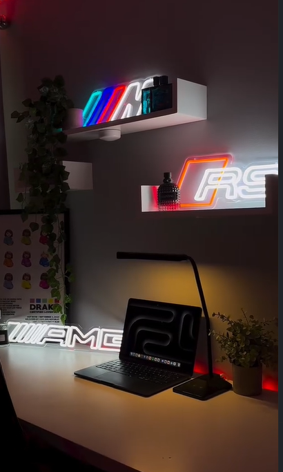 Luxe Acrylic Neon Motors Edition