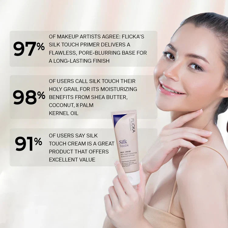 3-in-1 Flicka Silk Touch Concentrate - Primer and Moisturizer