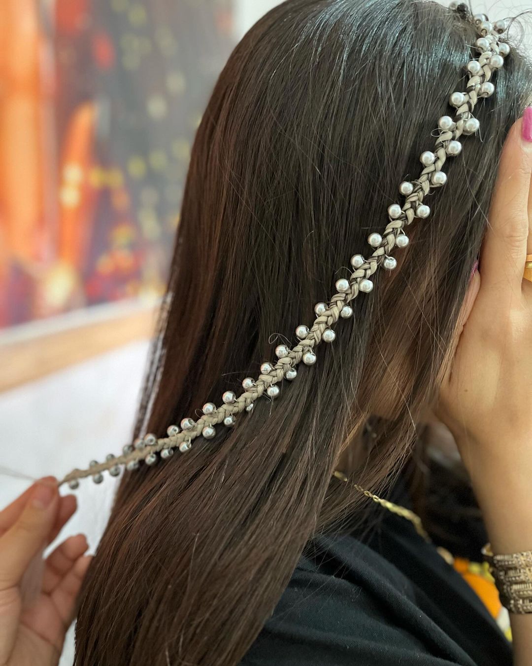 Pearl Hair Chain