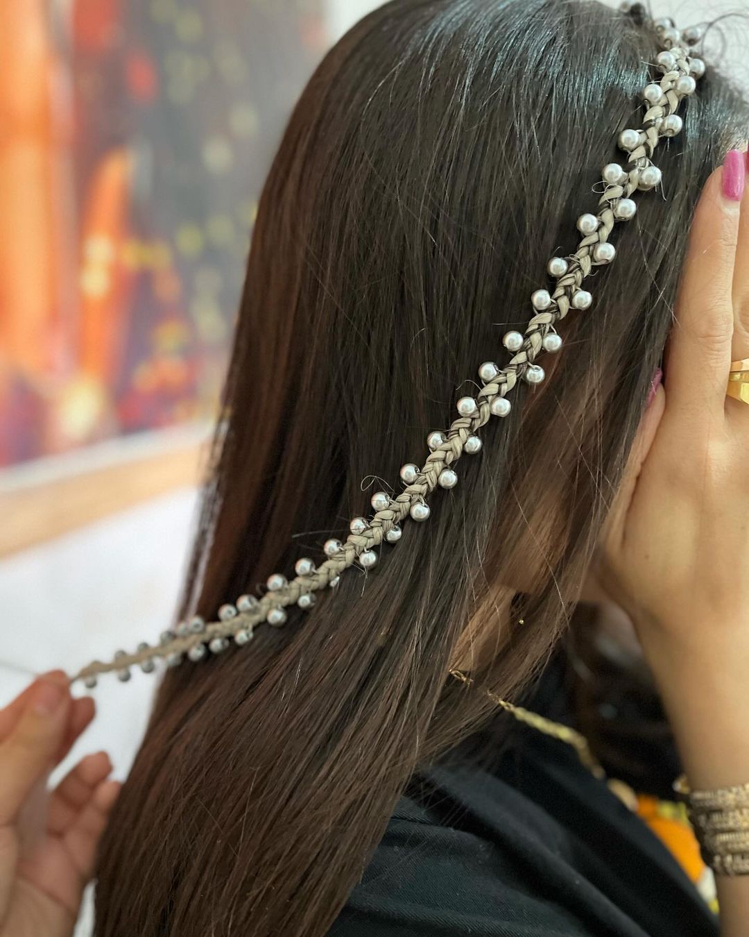 Pearl Hair Chain