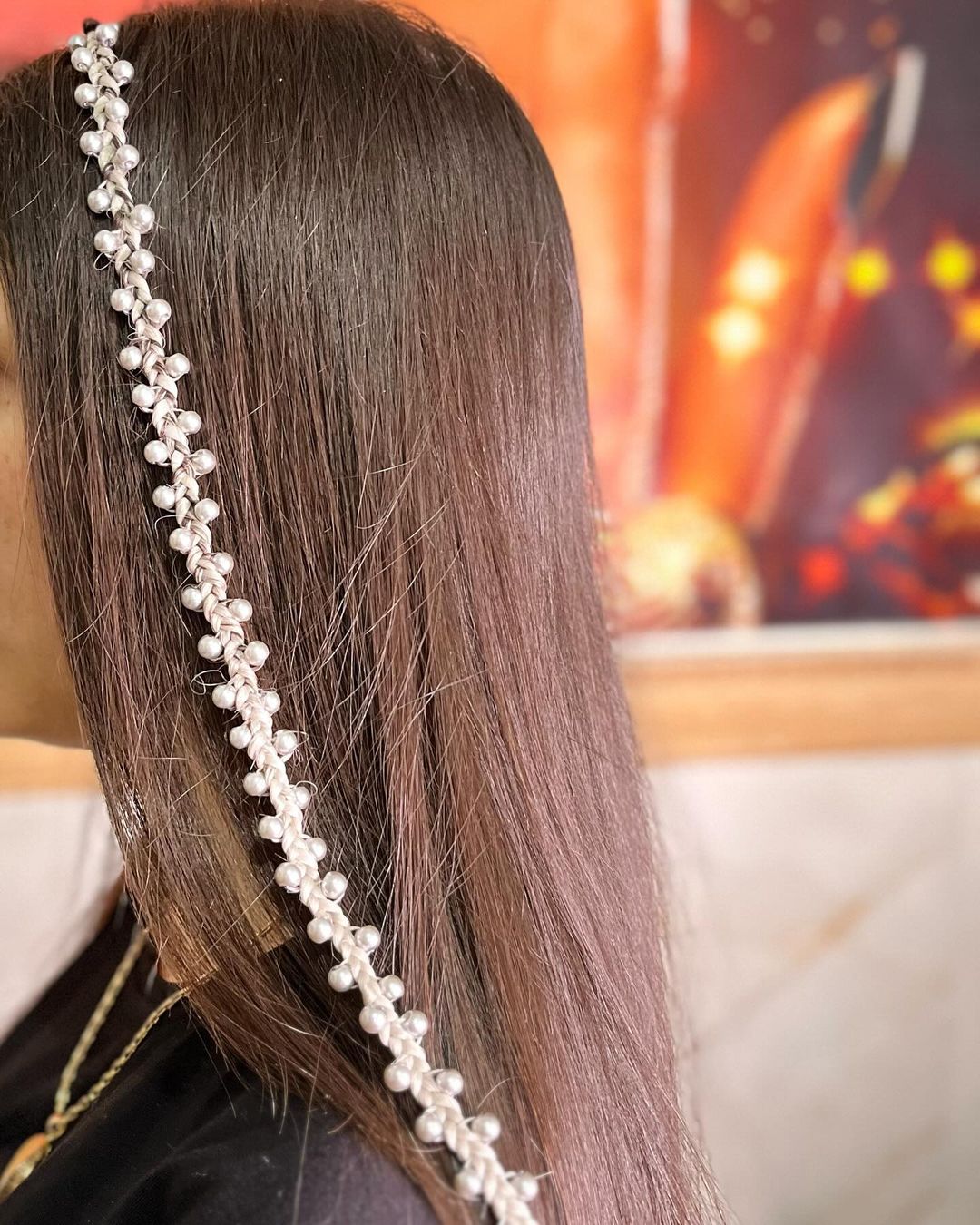 Pearl Hair Chain