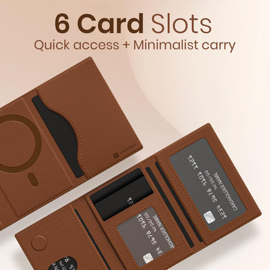 X Tri-Fold Magnetic Wallet
