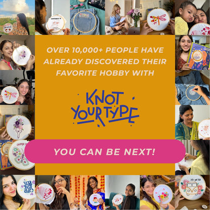 Beginner's Friendly DIY Embroidery Learning Kit