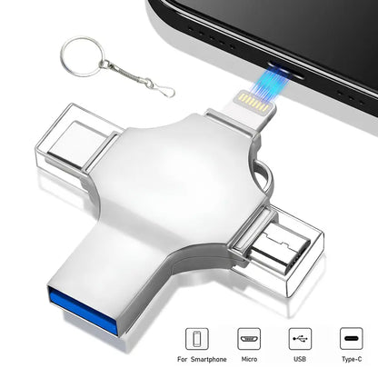 4-in-1 universal USB flash drive