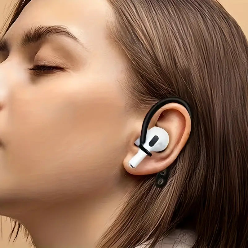 Silicone Ear Hooks for AIrpods (2 Pair)