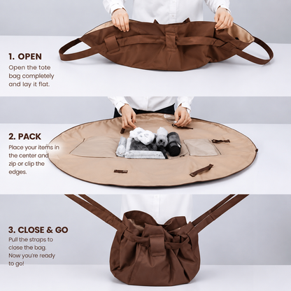 Elegant Waterproof 3-in-1 Convertible Tote Bag