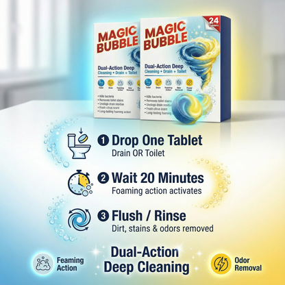 Magic Bubble Cleaning Tablets🔥