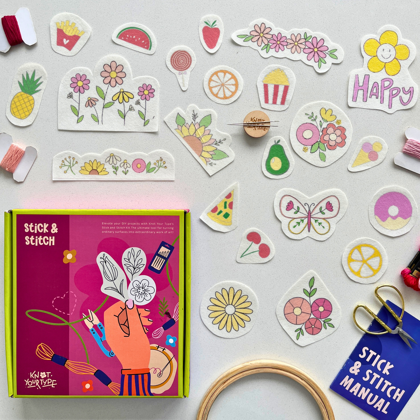 The Floral Sticker set- Bundle of 2