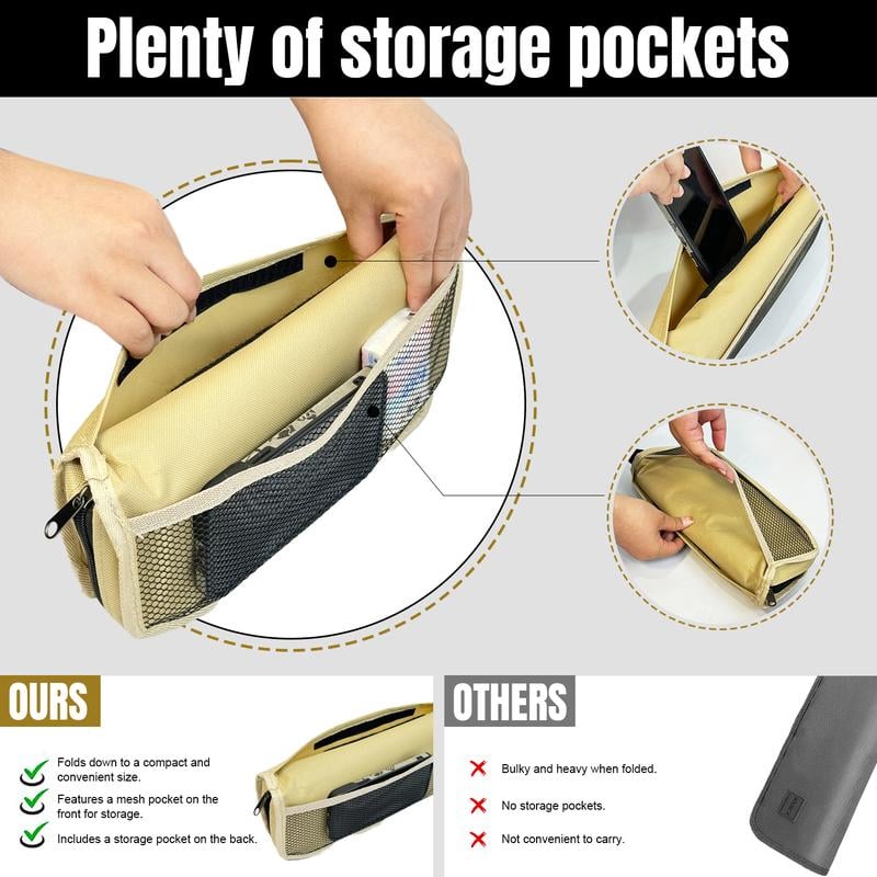 HOT SALE🔥 Portable Stool for Mountaineering and Hiking, Foldable Stool with Carrying Bag