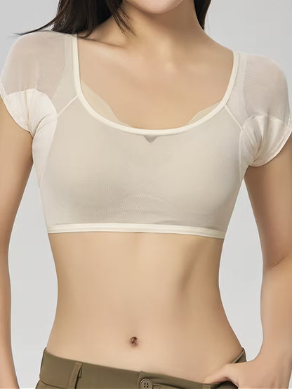 Comfort Base Tank Top with Underarm Sweat Pads