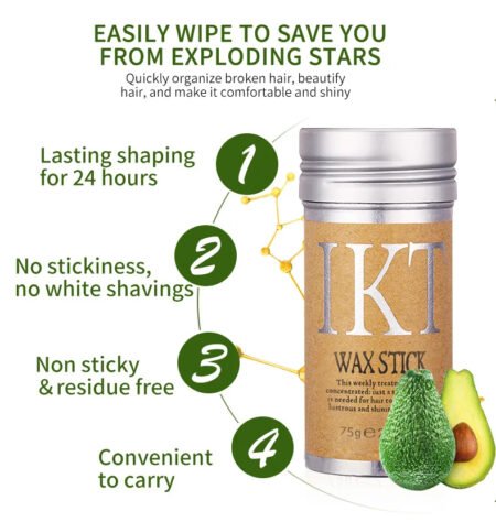 Frizz Control Hair Wax Stick