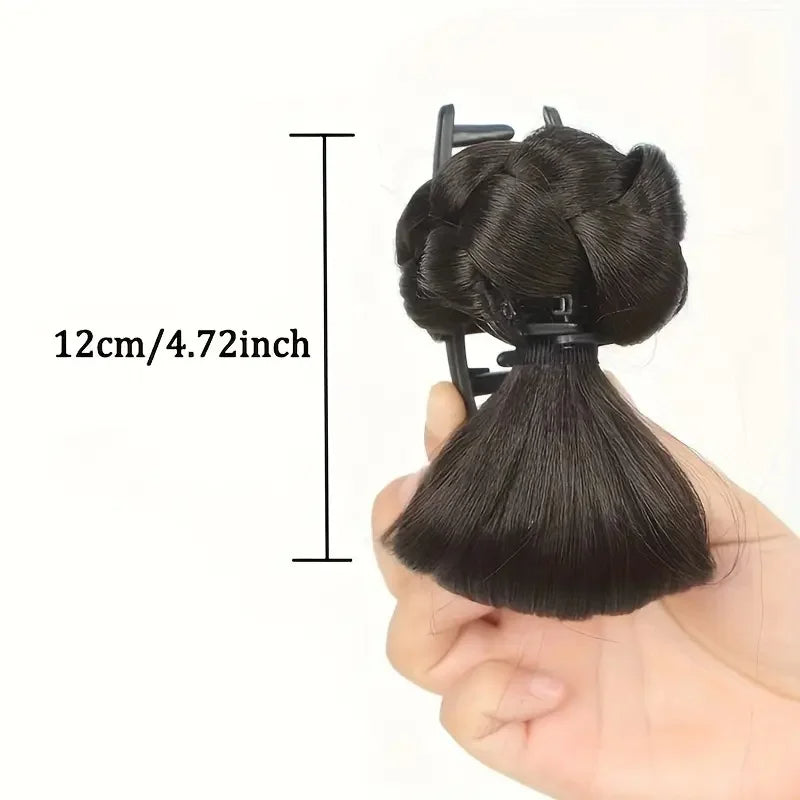 Chic Synthetic Bun Clip