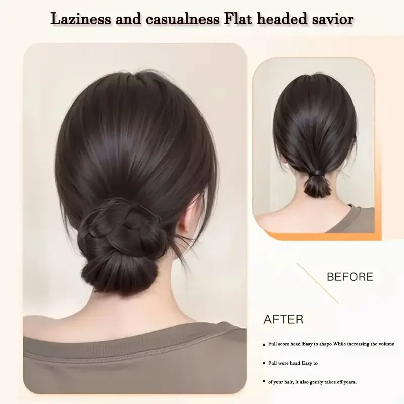 Chic Synthetic Bun Clip