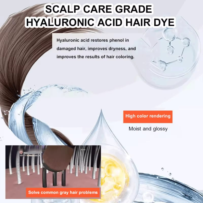 New 2 in 1 Hair Dye Comb