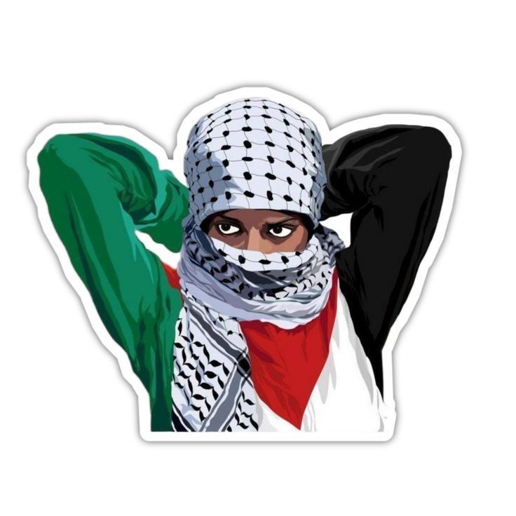 Freedom Palestine Stickers (100PCS)