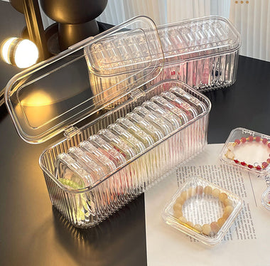 Transparent Jewelry Organizer Box