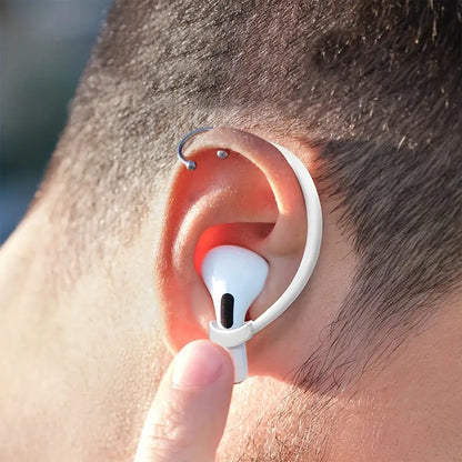 Silicone Ear Hooks for AIrpods (2 Pair)