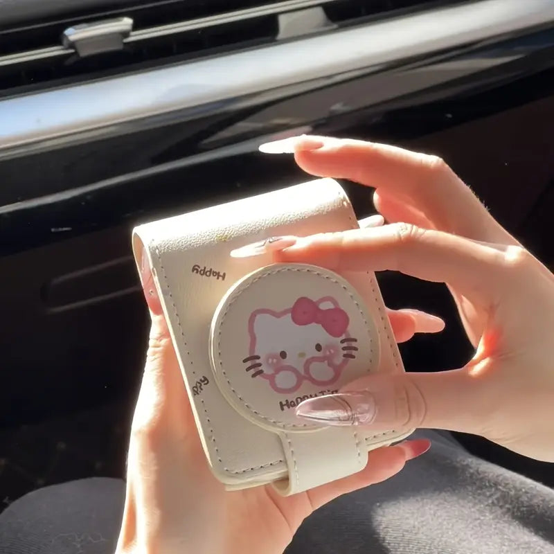 Lipstick Storage Bag with Mirror