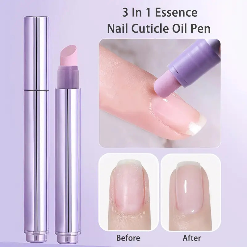 3-in-1 Nail Care Pen with Ceramic Tip
