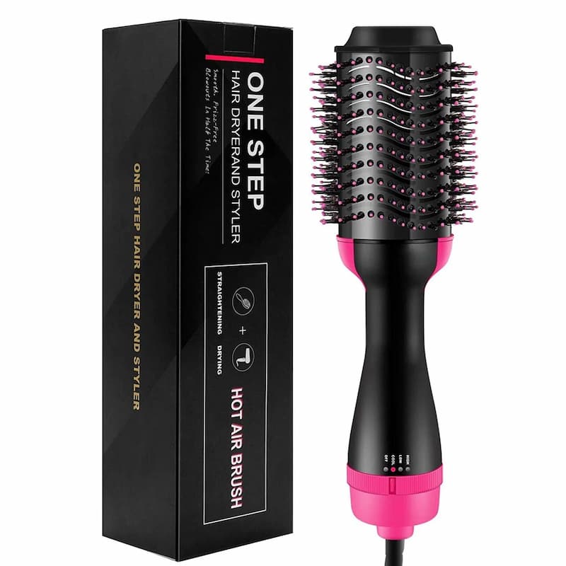 One Step Hot Air Brush (Dryer + Straightener)