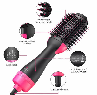 One Step Hot Air Brush (Dryer + Straightener)