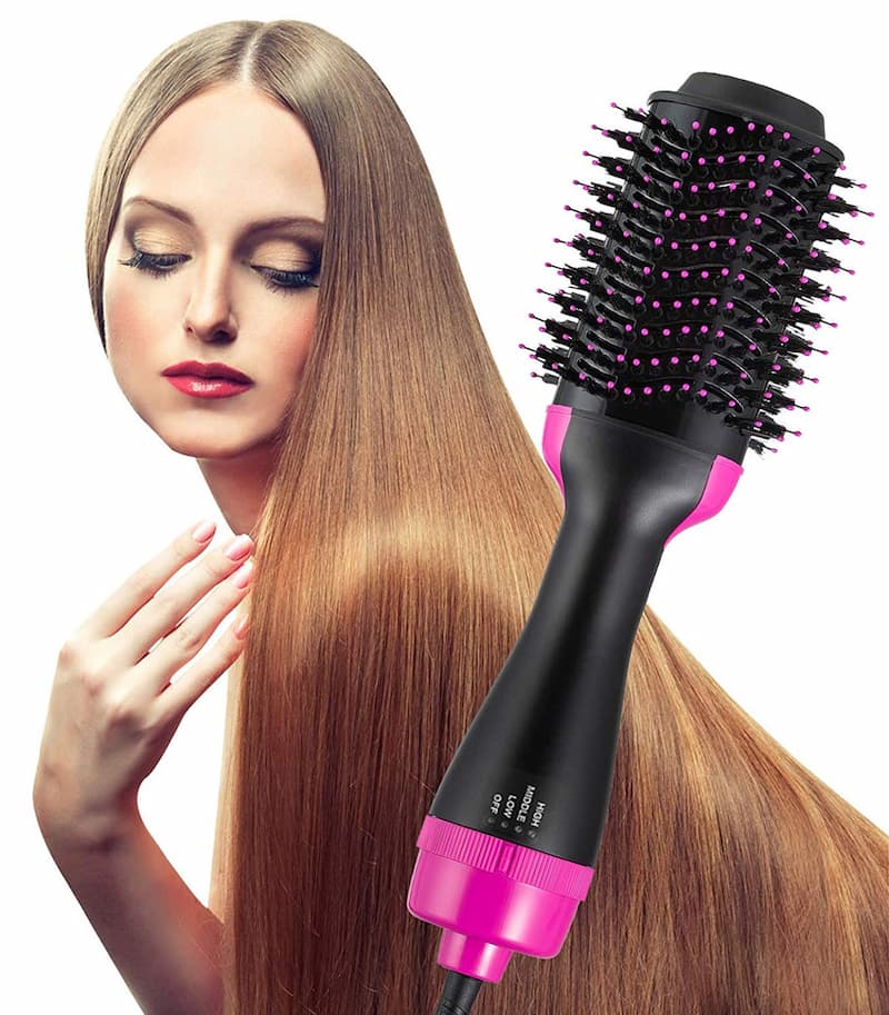 One Step Hot Air Brush (Dryer + Straightener)