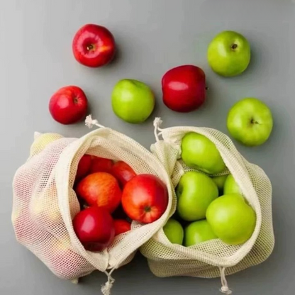 Cotton Reuseable Vegetables Bags