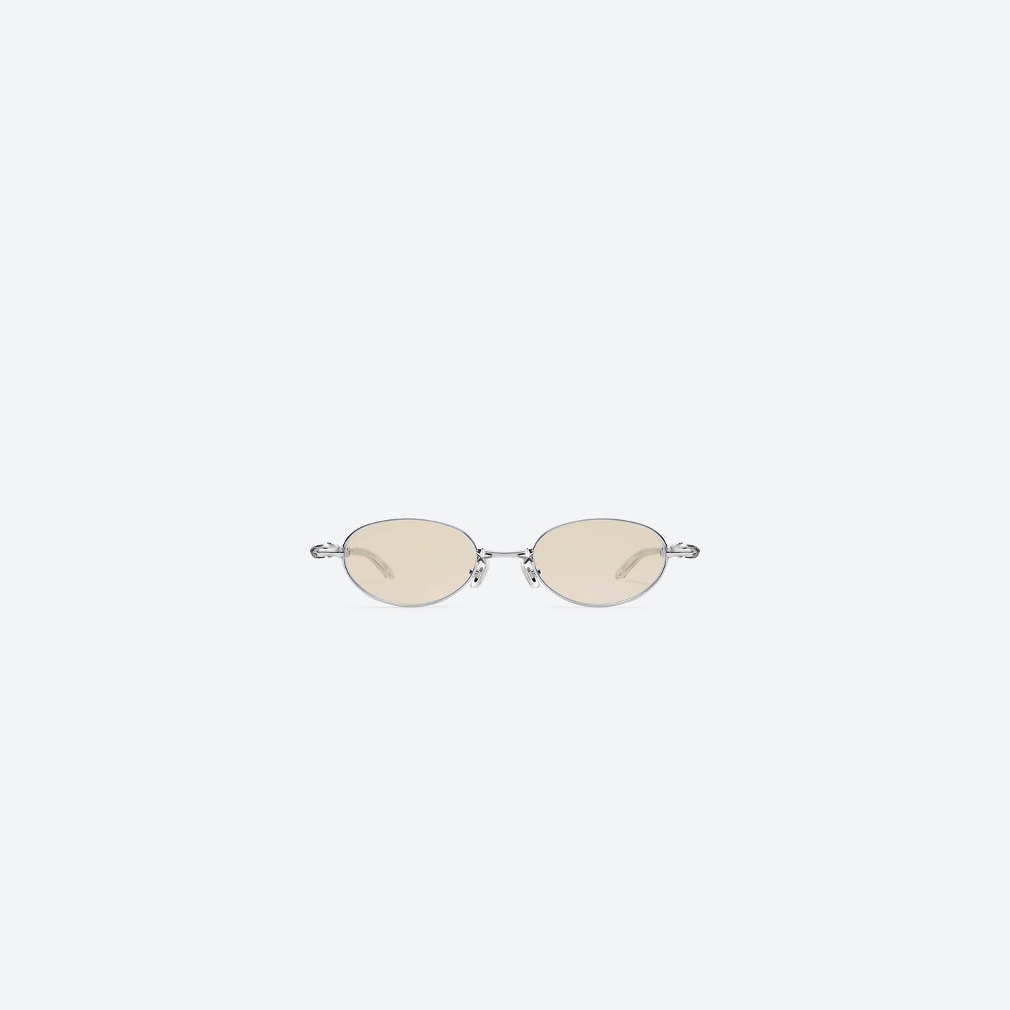 Retro Luxe Round Crystal Sunglasses