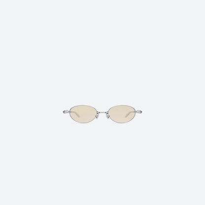 Retro Luxe Round Crystal Sunglasses