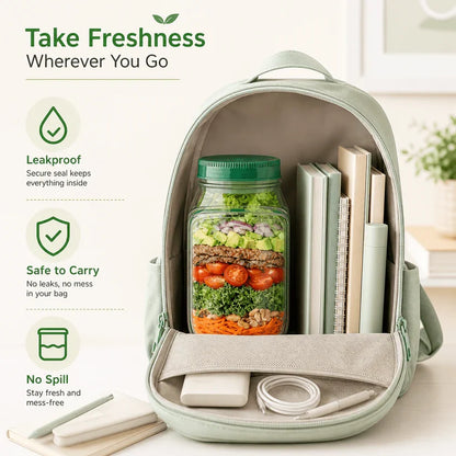 NutriFresh All-in-One Salad Jar