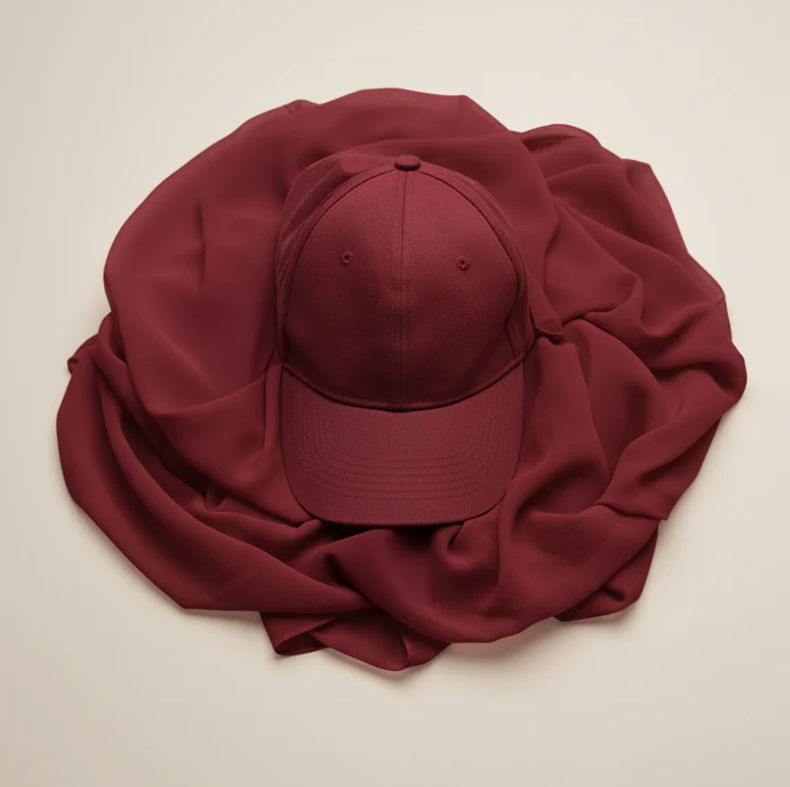 2 IN 1 SUPPORTS SUMMER CAP &HIJAB FOR GILRS