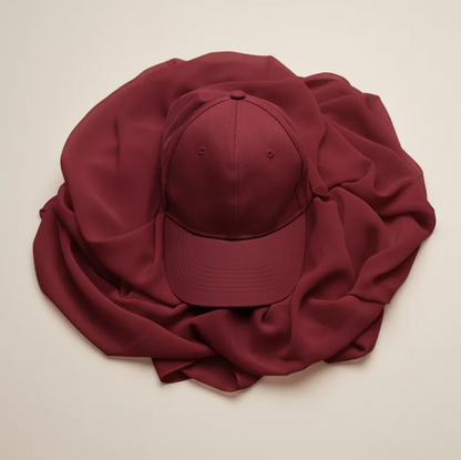 2 IN 1 SUPPORTS SUMMER CAP &HIJAB FOR GILRS